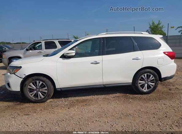 5N1DR2MN7HC665248 2017 NISSAN PATHFINDER White 360 interior view