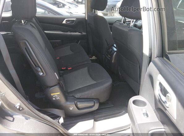 5N1DR2MN7JC610661 2018 NISSAN PATHFINDER Gray VIN sticker view