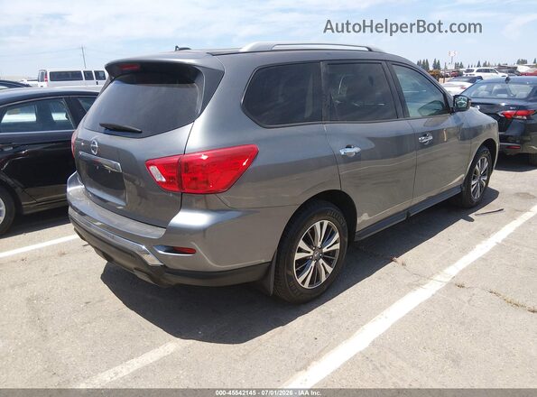 5N1DR2MN7JC610661 2018 NISSAN PATHFINDER Gray Rear right
