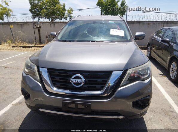 5N1DR2MN7JC610661 2018 NISSAN PATHFINDER Gray Instrument cluster view