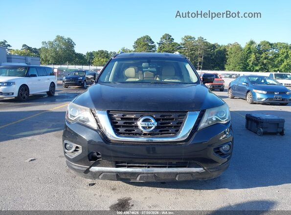 5N1DR2MN7JC635222 2018 NISSAN PATHFINDER Black Instrument cluster view