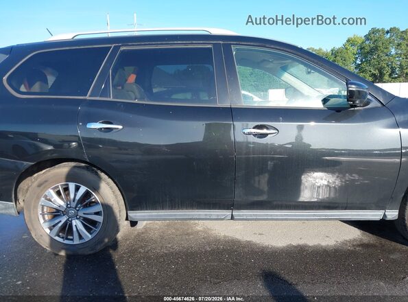 5N1DR2MN7JC635222 2018 NISSAN PATHFINDER Black Rear interior view