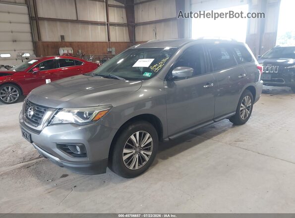 5N1DR2MN7JC643109 2018 NISSAN PATHFINDER Gray Przód lewy