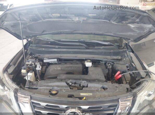5N1DR2MN7JC643109 2018 NISSAN PATHFINDER Gray Widok z tyłu