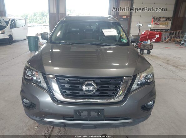 5N1DR2MN7JC643109 2018 NISSAN PATHFINDER Gray Widok zestawu wskaźników