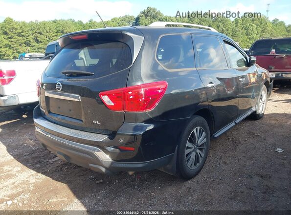 5N1DR2MN7JC658726 2018 NISSAN PATHFINDER Black Tył prawy
