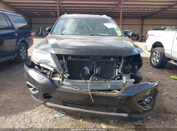 5N1DR2MN7JC658726 2018 NISSAN PATHFINDER Black Widok zestawu wskaźników