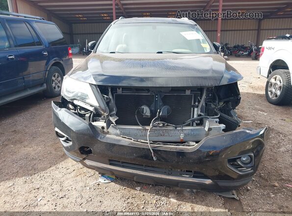 5N1DR2MN7JC658726 2018 NISSAN PATHFINDER Black Widok z przodu
