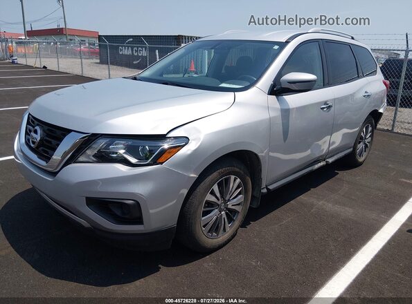 5N1DR2MN7KC621340 2019 NISSAN PATHFINDER Серый Передняя левая четверть