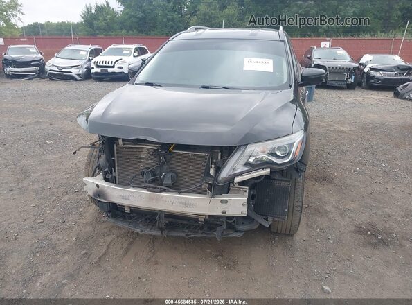 5N1DR2MN7KC643709 2019 NISSAN PATHFINDER Black წინა ხედი