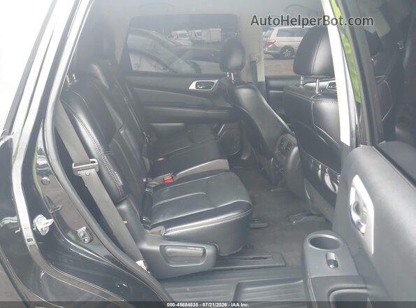 5N1DR2MN7KC643709 2019 NISSAN PATHFINDER Black VIN კოდის სტიკერის ხედი