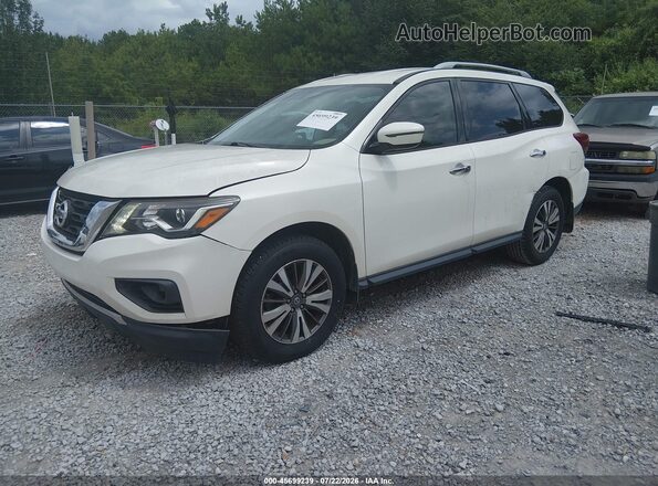 5N1DR2MN8HC620352 2017 NISSAN PATHFINDER White Передня ліва чверть