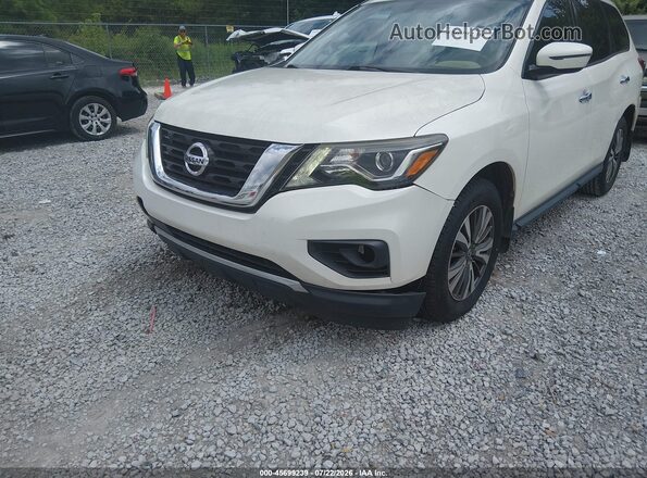 5N1DR2MN8HC620352 2017 NISSAN PATHFINDER White Вид спереду
