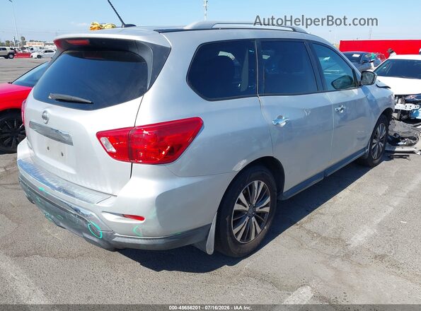 5N1DR2MN8HC648524 2017 NISSAN PATHFINDER Silver Tył prawy