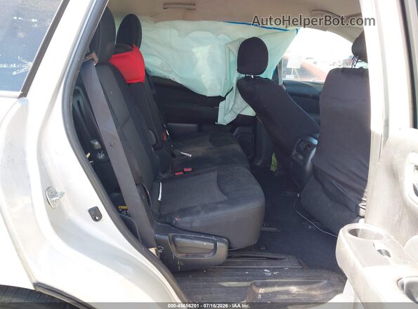 5N1DR2MN8HC648524 2017 NISSAN PATHFINDER Silver Widok naklejki z numerem VIN