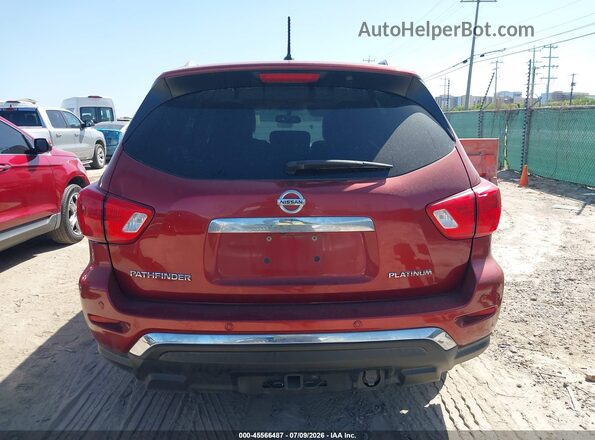 5N1DR2MN8HC662486 2017 NISSAN PATHFINDER Red 