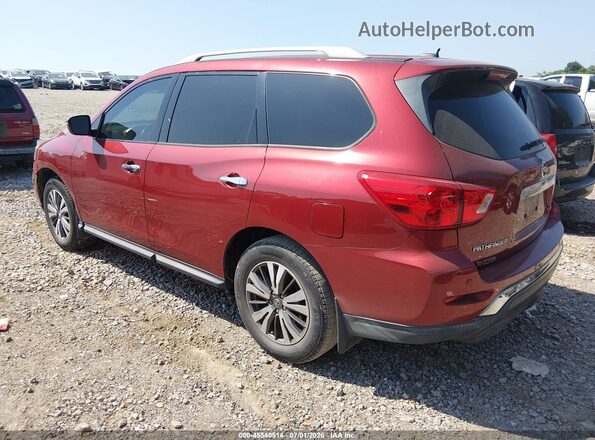 5N1DR2MN8HC669194 2017 NISSAN PATHFINDER Black Задня ліва чверть