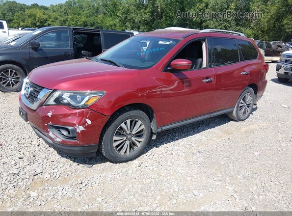 5N1DR2MN8HC669194 2017 NISSAN PATHFINDER Black Передня ліва чверть