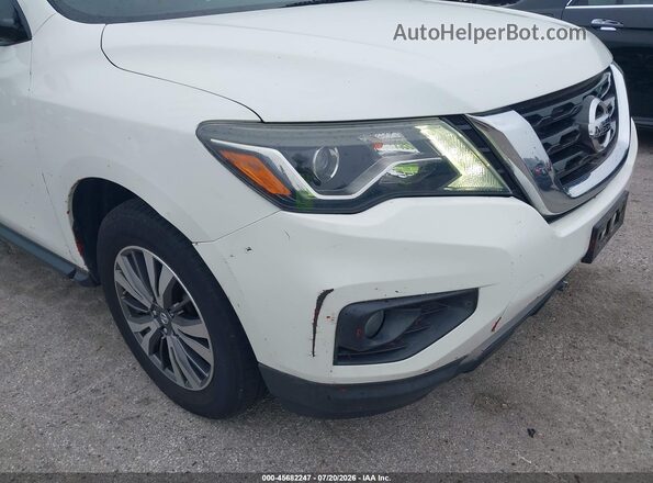 5N1DR2MN8HC688442 2017 NISSAN PATHFINDER White წინა ხედი