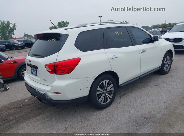 5N1DR2MN8HC688442 2017 NISSAN PATHFINDER White უკანა მარჯვენა