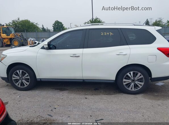 5N1DR2MN8HC688442 2017 NISSAN PATHFINDER White სალონის 360-გრადუსიანი ხედი