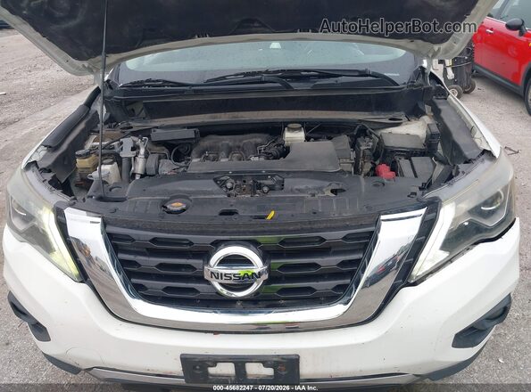5N1DR2MN8HC688442 2017 NISSAN PATHFINDER White უკანა ხედი