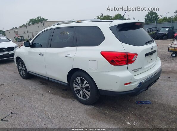 5N1DR2MN8HC688442 2017 NISSAN PATHFINDER White უკანა მარცხენა
