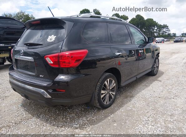 5N1DR2MN8HC695813 2017 NISSAN PATHFINDER Black Tył prawy