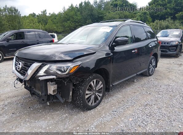 5N1DR2MN8HC695813 2017 NISSAN PATHFINDER Black Przód lewy