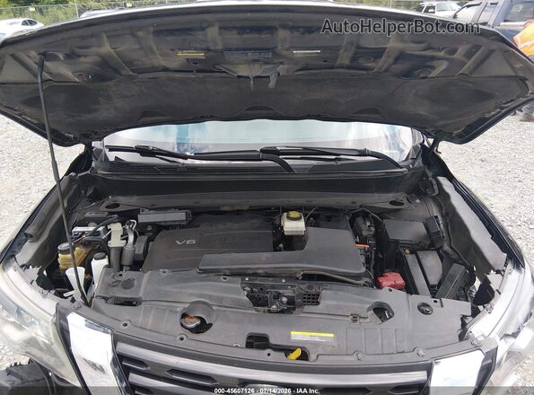 5N1DR2MN8HC695813 2017 NISSAN PATHFINDER Black Widok z tyłu