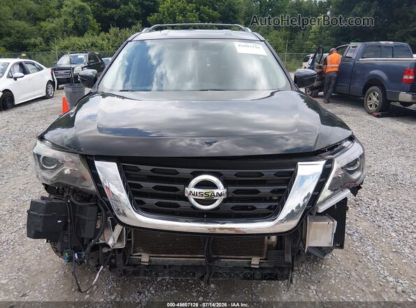 5N1DR2MN8HC695813 2017 NISSAN PATHFINDER Black Widok zestawu wskaźników