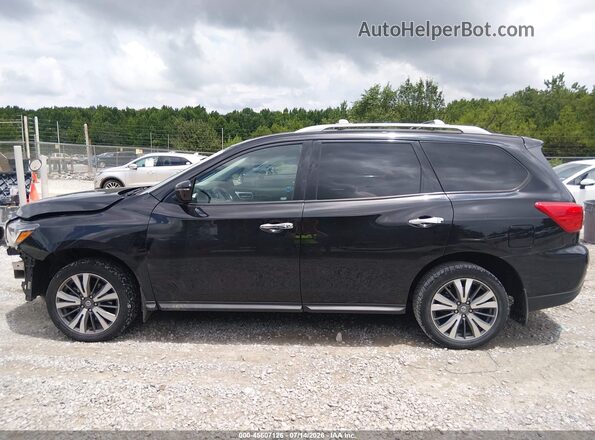 5N1DR2MN8HC695813 2017 NISSAN PATHFINDER Black Widok wnętrza 360 stopni