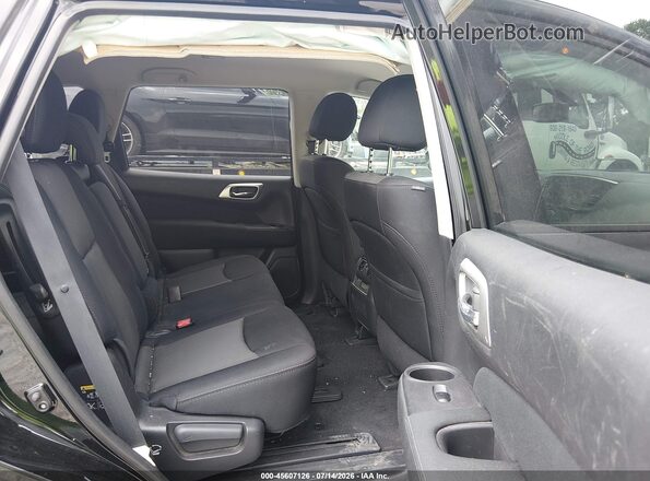 5N1DR2MN8HC695813 2017 NISSAN PATHFINDER Black Widok naklejki z numerem VIN