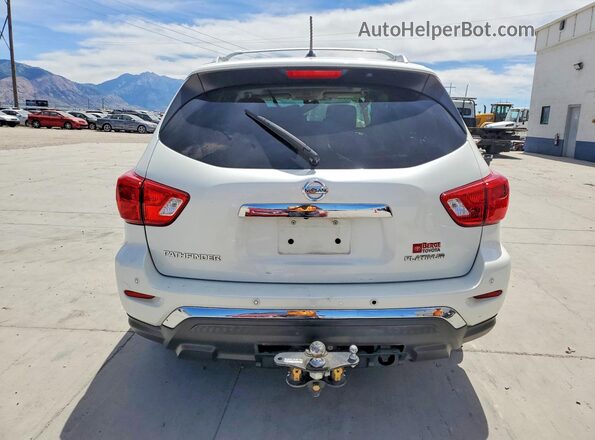 5N1DR2MN8JC653440 2018 NISSAN PATHFINDER White Rear view