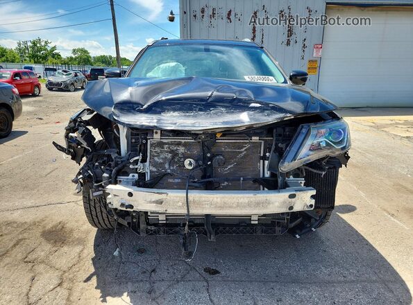 5N1DR2MN8JC665748 2018 NISSAN PATHFINDER Black Front view