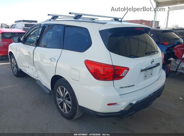 5N1DR2MN8JC666883 2018 NISSAN PATHFINDER White Tył lewy