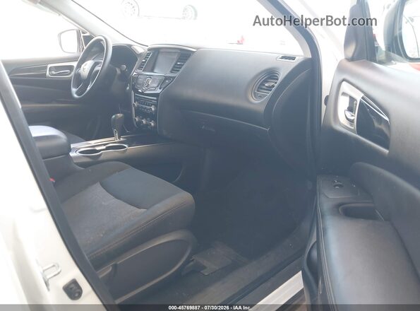 5N1DR2MN8JC666883 2018 NISSAN PATHFINDER White Widok wnętrza z przodu