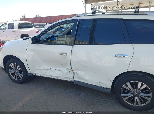 5N1DR2MN8JC666883 2018 NISSAN PATHFINDER White Widok z przodu