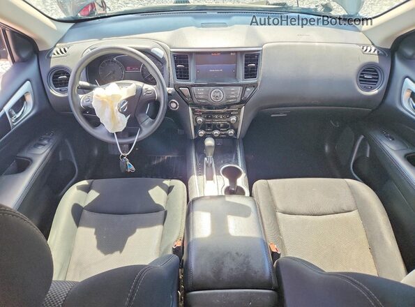 5N1DR2MN8KC598358 2019 NISSAN PATHFINDER Gray Вид панелі приладів