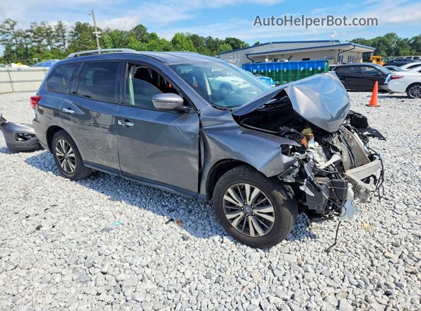 5N1DR2MN8KC598358 2019 NISSAN PATHFINDER Gray Передня права чверть