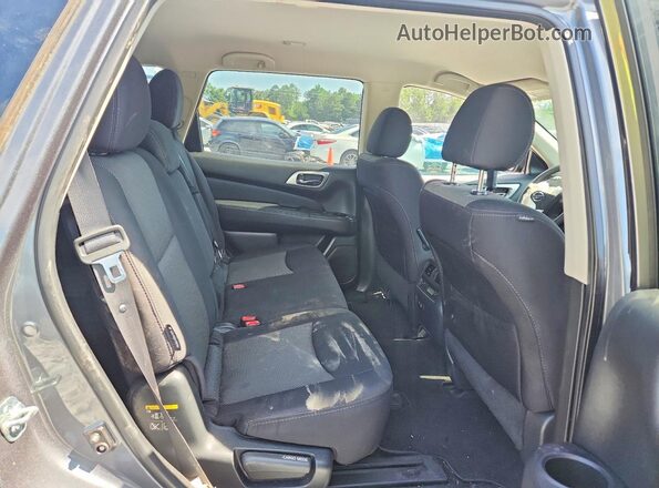 5N1DR2MN8KC598358 2019 NISSAN PATHFINDER Gray Вид задньої частини салону