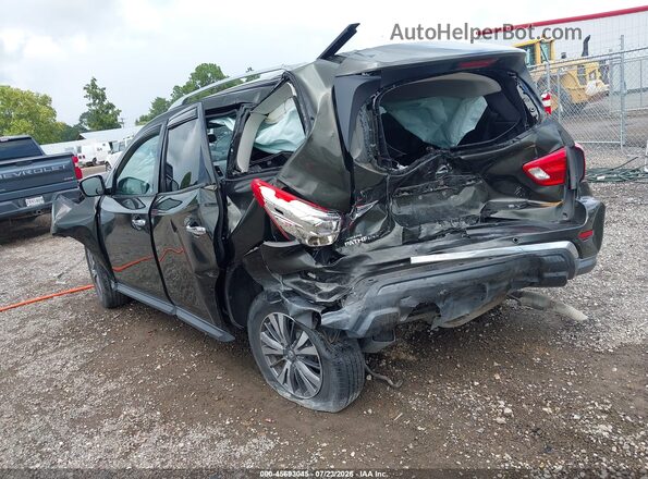 5N1DR2MN9HC612180 2017 NISSAN PATHFINDER Green Trasero izquierdo