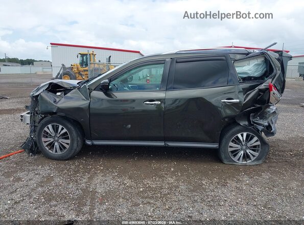 5N1DR2MN9HC612180 2017 NISSAN PATHFINDER Green Vista interior de 360 grados
