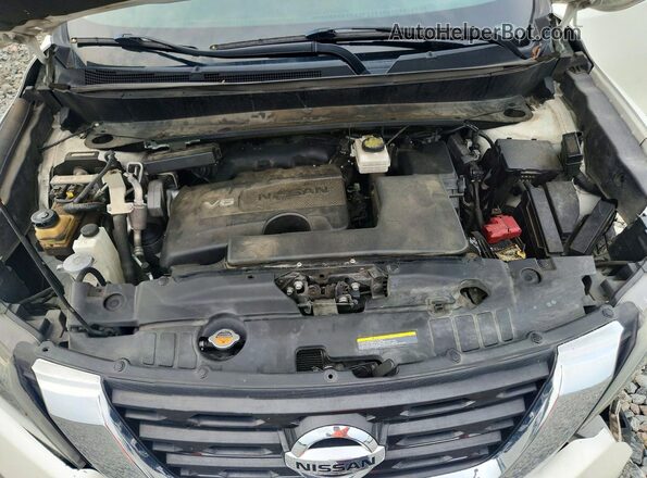 5N1DR2MN9HC622515 2017 NISSAN PATHFINDER White Engine compartment view