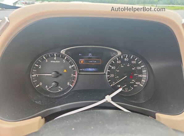 5N1DR2MN9HC622515 2017 NISSAN PATHFINDER White Instrument cluster view