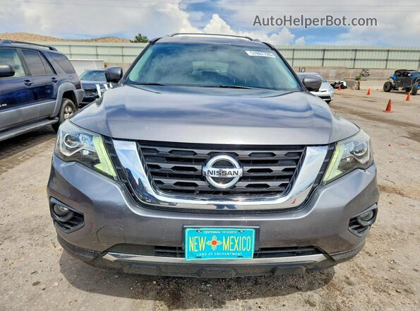 5N1DR2MN9HC657975 2017 NISSAN PATHFINDER Gray Դիմացի տեսք