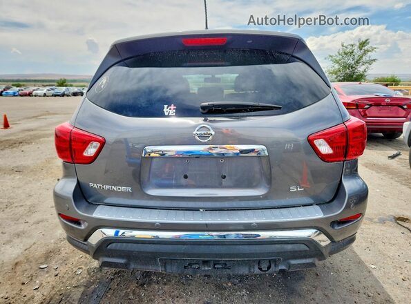 5N1DR2MN9HC657975 2017 NISSAN PATHFINDER Gray Հետևի տեսք