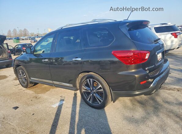 5N1DR2MN9HC686652 2017 NISSAN PATHFINDER Зеленый Задняя левая четверть