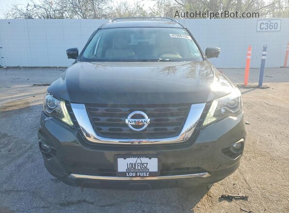 5N1DR2MN9HC686652 2017 NISSAN PATHFINDER Зеленый Вид спереди
