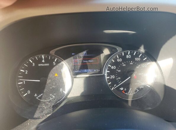 5N1DR2MN9HC686652 2017 NISSAN PATHFINDER Зеленый Вид щитка приборов